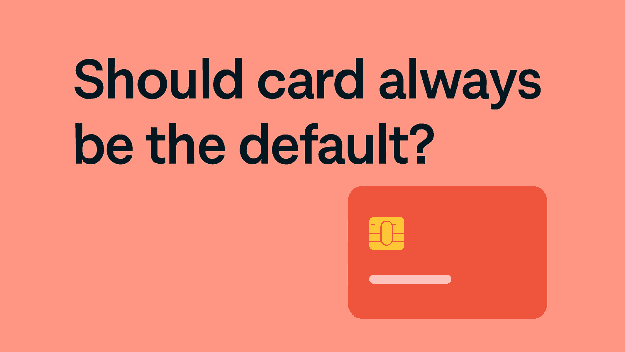 Should cards be default